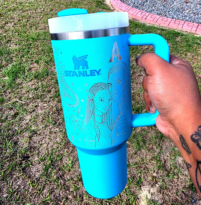 Avatar Universe Stanley Tumbler 40oz – Laser Engraved Fan Gift