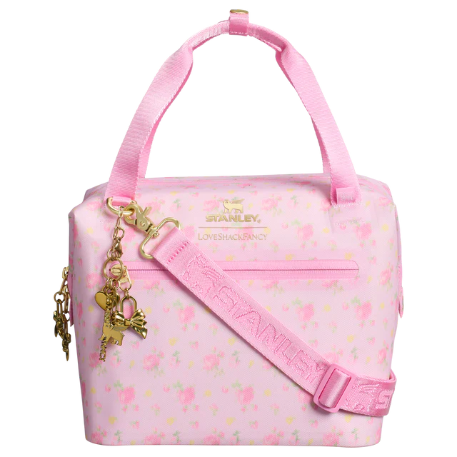 Stanley 1913 x LoveShackFancy All Day Julienne Mini Cooler – Ibiza Sunset Ikat Rose