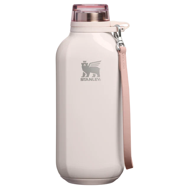 Stanley Clutch Bottle 16 oz | Leakproof Insulated Water Bottle with Wrist Strap