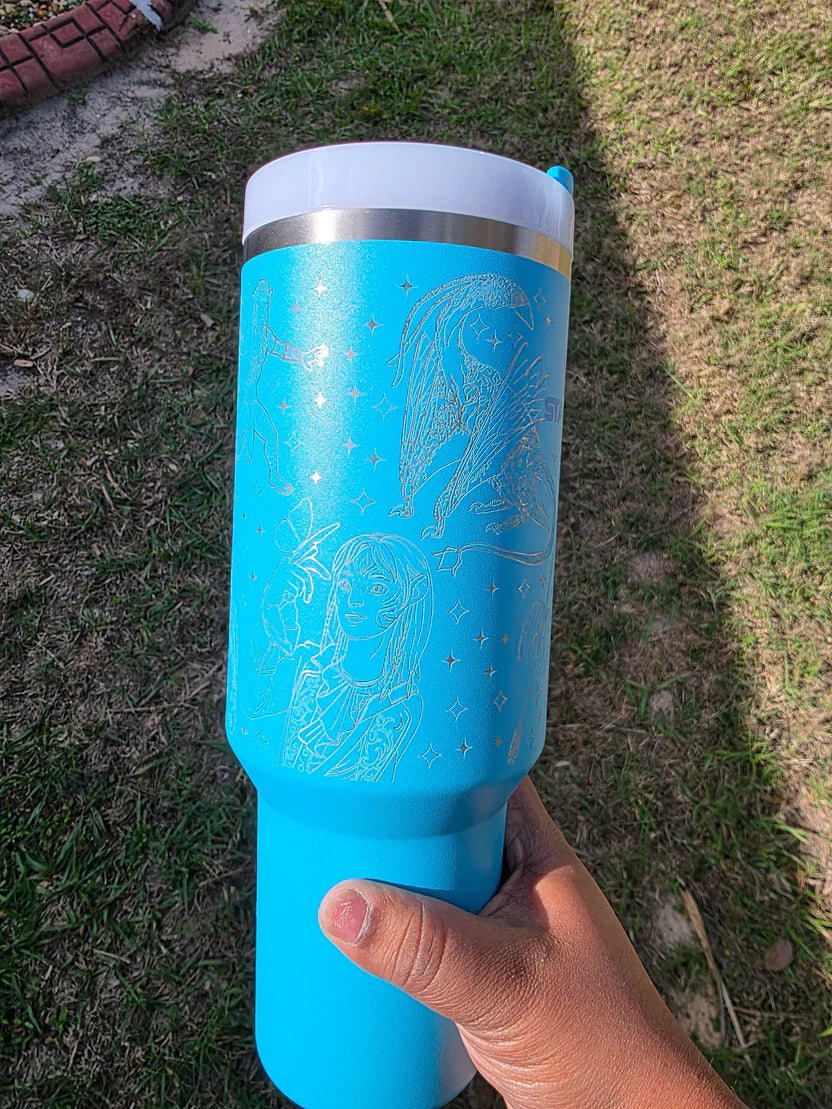 Avatar Universe Stanley Tumbler 40oz – Laser Engraved Fan Gift
