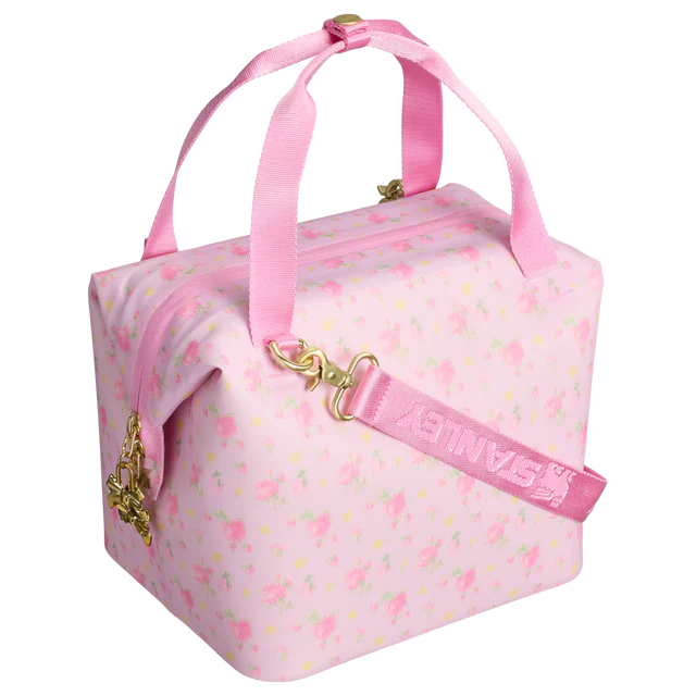 Stanley 1913 x LoveShackFancy All Day Julienne Mini Cooler – Ibiza Sunset Ikat Rose