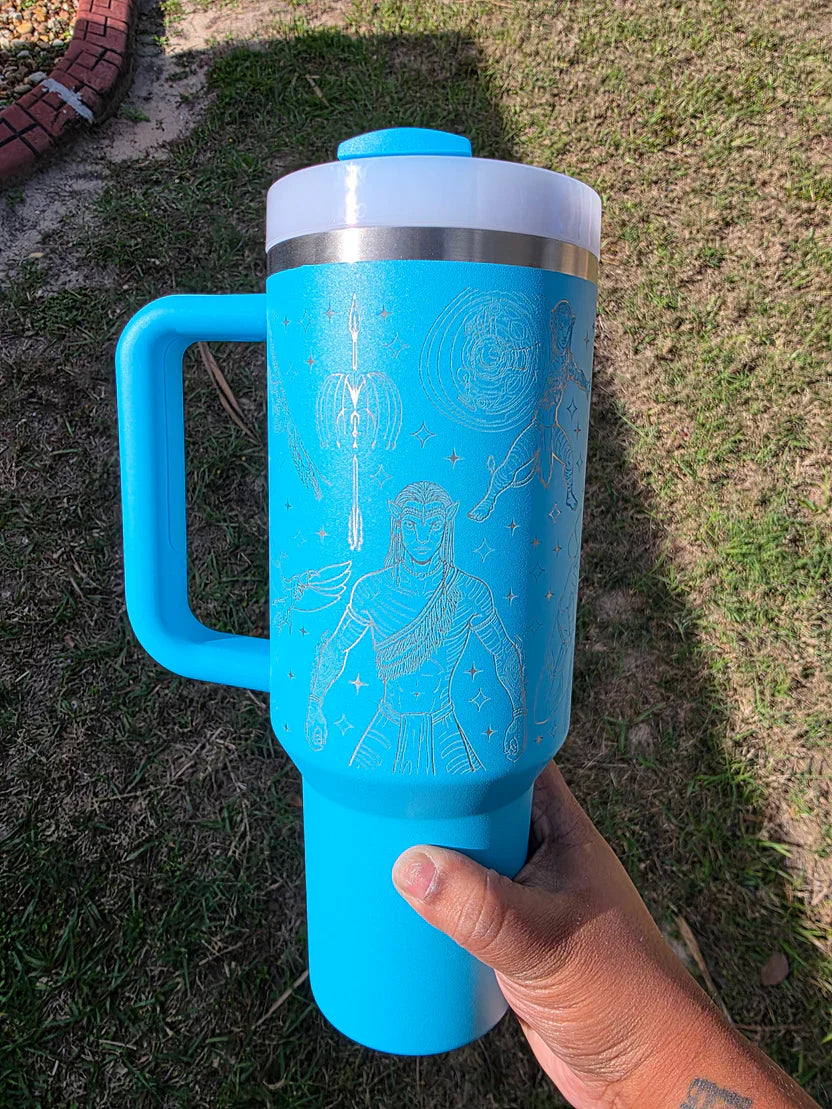 Avatar Universe Stanley Tumbler 40oz – Laser Engraved Fan Gift