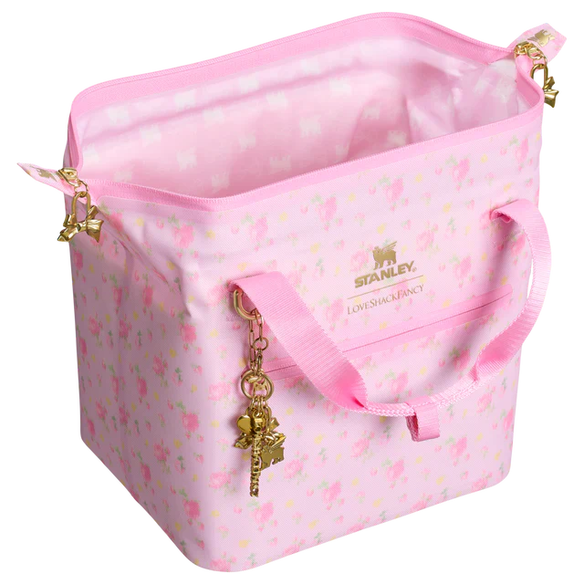 Stanley 1913 x LoveShackFancy All Day Julienne Mini Cooler – Ibiza Sunset Ikat Rose
