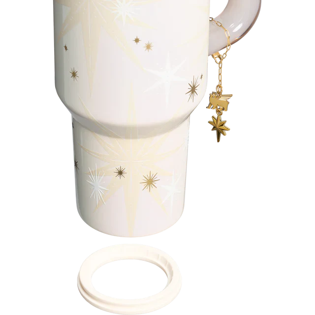 Stanley Starlight Shimmer 40 oz Quencher Luxe H2.O FlowState™ Tumbler | Holiday Limited Edition